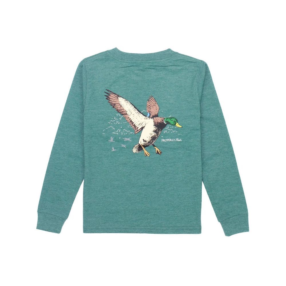 Ld Mallard Flight LS Hunter Heather - Properly Tied
